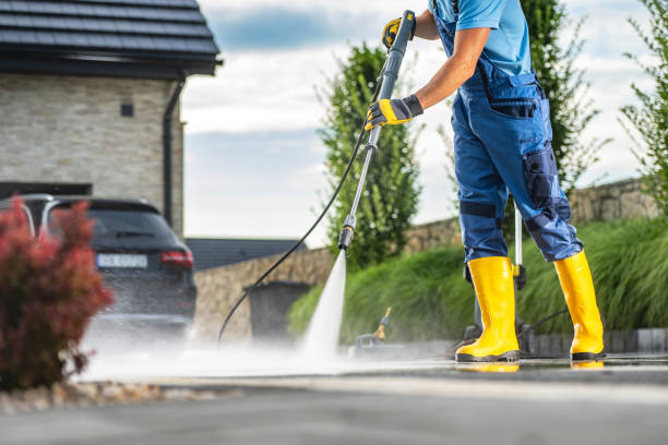 Pressure Washing Brick in League City, TX